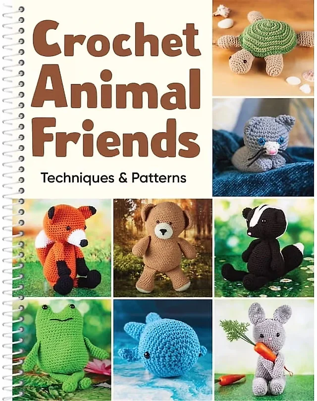 Crochet Animal Friends, Spiral-Bound Techniques and Patterns for Crocheted Animals